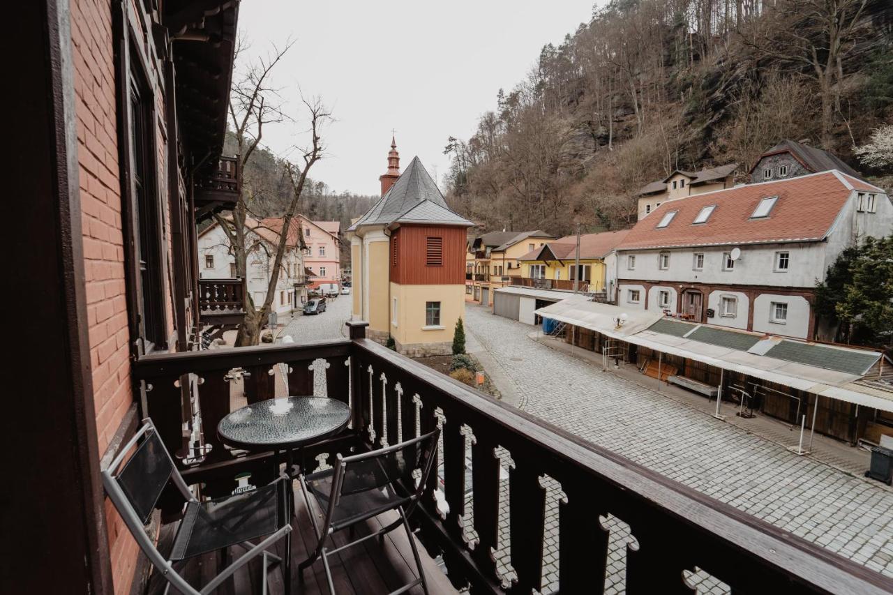 Hotel U Lipy Hřensko Exterior foto